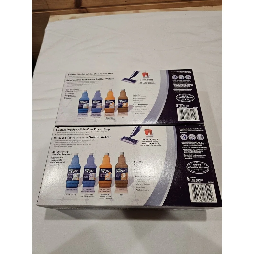 Lot‎ of 2 Swiffer WetJet Cleaning Pad Refills 12 Pads Each Total 24 Pads New